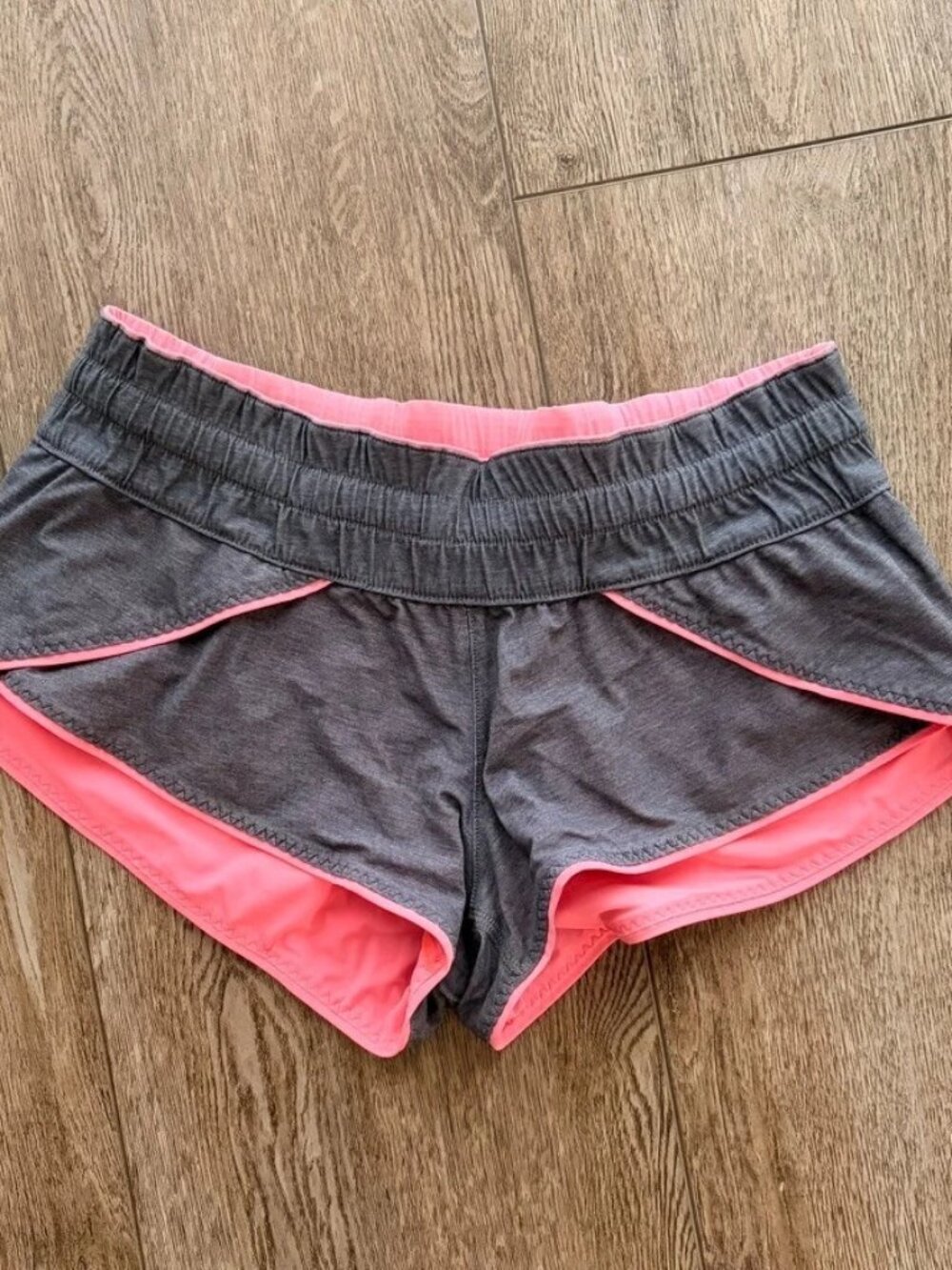Lululemon Reversible Surf Shorts Pink/gray Shorts Size Small